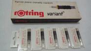 Pena 0.1 Rotring 2.000 para caneta Nankin