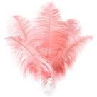 Penas de avestruz rosa Soarer, 15 peças, 25 a 30 cm, decoração artesanal