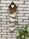 Penca Passarinho Branca com Casinha Decoração de Porta Decoração de Parede