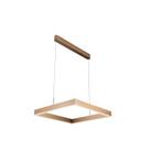 Pendente 1 Módulo Dourado Escovado 60cm LED 60W 3200K Bivolt
