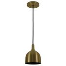 Pendente 1806 Bronze e Preto Fosco 14,5cm 1X E27 - Volare - 51702