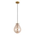 Pendente 21.5x29.5cm 1xE14 40W Caju Bella Iluminação