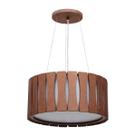 Pendente adri rr3002pdml ripado redondo 30x30cm 2xe27