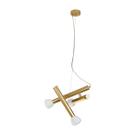 Pendente Aiko Ouro Fosco Branco + 3X LED G9 BF LT014 Starlux ST2578