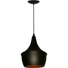 Pendente Alum P/1Lampada Mini New York Preto Pendente Alum P/1Lampada Mini New York Preto