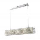 Pendente América Retangular LED 10W 3000K 13x80x120cm