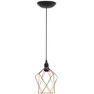 Pendente Aramado Cálice P Luminária Lustre Teto Retrô Vintage Industrial Balcão Agp Ilumini