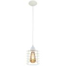 Pendente Aramado Chochin Branco Sala Quarto cozinha banheir