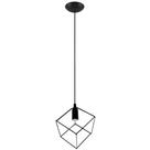 Pendente Aramado Cubo Preto Sala Quarto cozinha banheiro Pendente Aramado Cubo Preto Sala Quarto cozinha banheiro