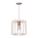 Pendente aramado cylinder rose Pendente aramado cylinder rose