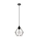 Pendente Aramado Diamante OPL 1xE27