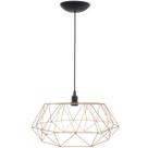 Pendente Aramado Estádio Grande Cabo 2M Luminária Lustre Teto Moderno Retrô Vintage Agp Ilumini