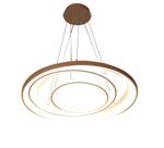 Pendente Arco Espiral Branco 60cm Led 86W 3200K Bivolt