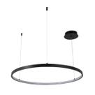 pendente arco redondo com led interno 3000k 100cm