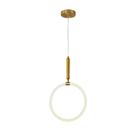 Pendente Aro Dourado 30cm Led 15W 3000K Bivolt Pendente Aro Dourado 30cm Led 15W 3000K Bivolt