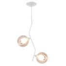 Pendente Aro Duplo Angular Jabuticaba Branco Harmony Ambar