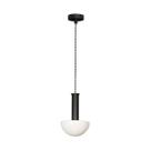Pendente Artemis Cupula Vidro VL005 Starlux + 1X G9 Branco Frio ST2536