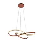 Pendente Atom Cobre Rose 63cm Led 36W 3000K Bivolt HM019E Bella Pendente Atom Cobre Rose 63cm Led 36W 3000K Bivolt HM019E Bella