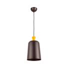 Pendente Avant Bell Aço 1 E27 230MM Café Pendente Avant Bell Aço 1 E27 230MM Café