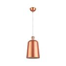 Pendente avant bell aço 1 e27 230mm cobre Pendente avant bell aço 1 e27 230mm cobre