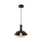 Pendente avant tennessee aço 1 e27 46,0cm preto