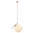 Pendente Ball Rose Gold 40cm 1E27 PE-047/1.30 Mais Luz