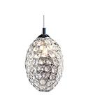Pendente Bella Iluminação De Cristal - Cromado Ref: Ref:GA014