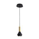 Pendente bella pituco dourado e preto 1xgu10 10w - ml015gb Pendente bella pituco dourado e preto 1xgu10 10w - ml015gb