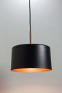 Pendente Bilbo Grande Preto Stilo Lustres