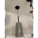 Pendente bilboquê fendi brilho com preto fosco 1 bocal E27 13,6X38cm cod. 109 - Newline
