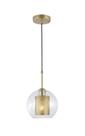 Pendente Blumenau Bronx Globo 250mm E27 Pendente Blumenau Bronx Globo 250mm E27