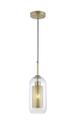 Pendente Blumenau Bronx Vidro Cil 1lamp E27 Dourado 89081130 Pendente Blumenau Bronx Vidro Cil 1lamp E27 Dourado 89081130