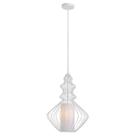 Pendente Bolero Branco 1E27 55x42cm OL9086
