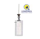 pendente branco com arabesco em prata wollux 6119-1 pendente branco com arabesco em prata wollux 6119-1