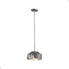 Pendente Brass 23cm 1XE27 Bivolt Cromado Bella Iluminação