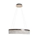 Pendente Bronze Cristal LED 25W D60cm 3000K