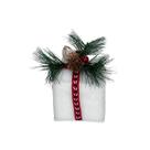 Pendente Caixa de Presente Pinhas Enfeite de Natal para Árvore Tok da Casa