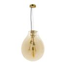 Pendente Caju Vidro 48cm 3xE27 Bella Iluminação St1882