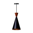 Pendente canada preto com topo cobre Pendente canada preto com topo cobre