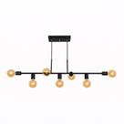 Pendente Ciciliano Aluminio Teto E27 7 Luzes Lumini Lab Pendente Ciciliano Aluminio Teto E27 7 Luzes Lumini Lab