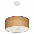 Pendente Cilíndrico Palha MJ-4052 Para Mesa de Jantar e Estar