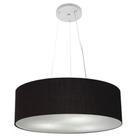 Pendente Cilíndrico Preto MJ-4134 Para Mesa de Jantar e Estar