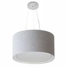 Pendente Cilíndrico Rustico Cinza MJ-4123 Para Mesa de Jantar e Estar