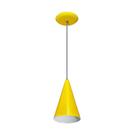 Pendente Colorido - Modelo Cone - Amarelo Pendente Colorido - Modelo Cone - Amarelo