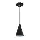 Pendente Colorido - Modelo Cone - Preto