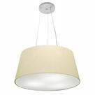 Pendente Cone Bege MJ-4048 Para Mesa de Jantar e Estar