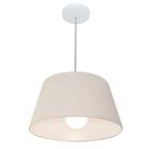 Pendente Cone Branco MJ-4039 Para Mesa de Jantar e Estar
