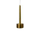 Pendente Copinho Alumínio Com Acrílico LED 3200K Dourado Cabo 2M 7W CD20230771D Pendente Copinho Alumínio Com Acrílico LED 3200K Dourado Cabo 2M 7W CD20230771D