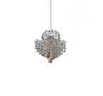 Pendente Cristal Fiore Âmbar 16x18cm 1G9 HU2106A Bella