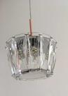 Pendente Cristal Transparente LED 18W 13cm Bivolt